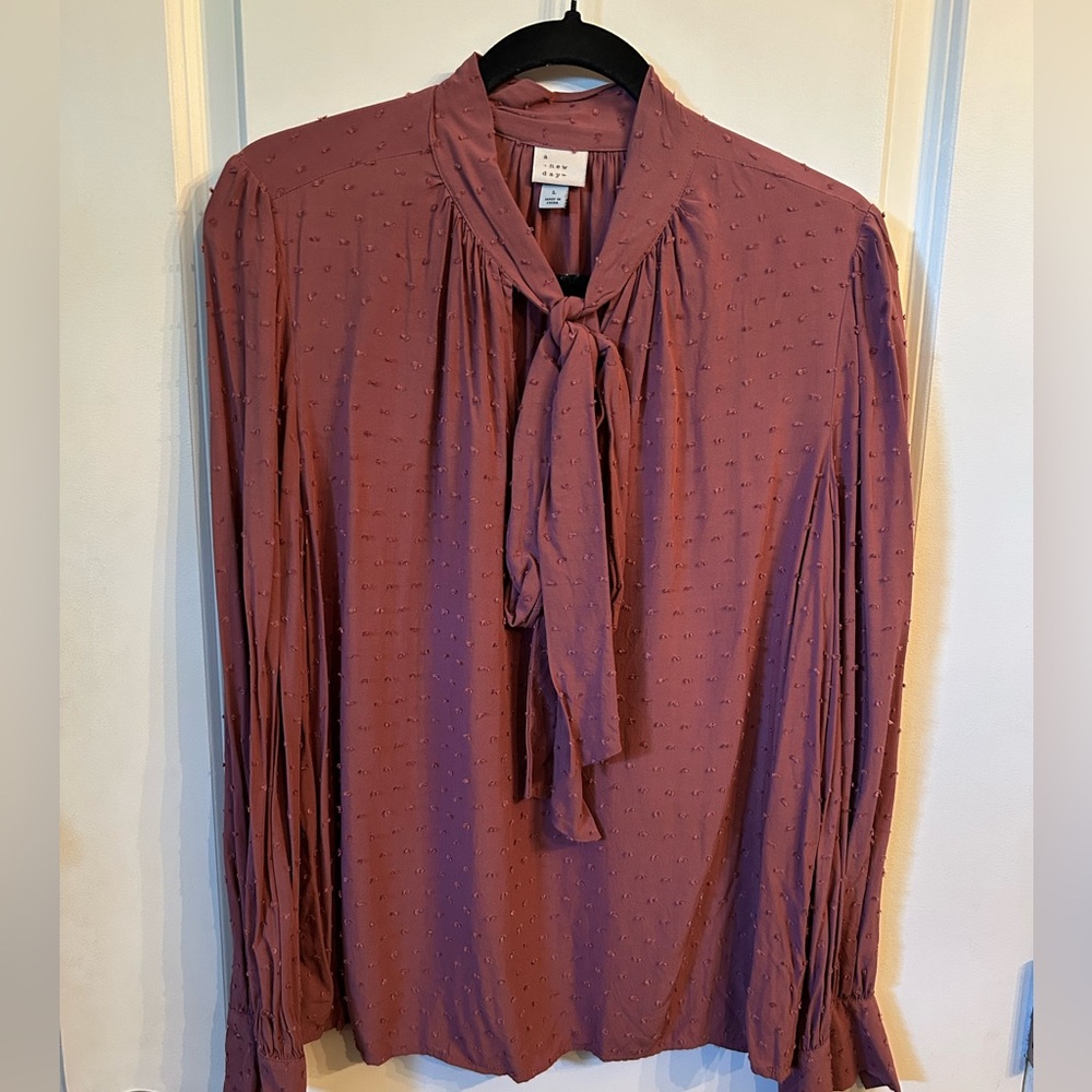 Long sleeve blouse